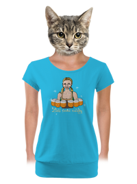 dámské tričko s lemem