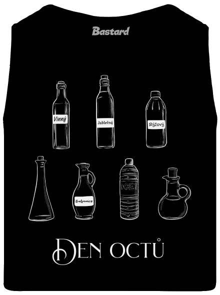 Den octů pánské tílko Black