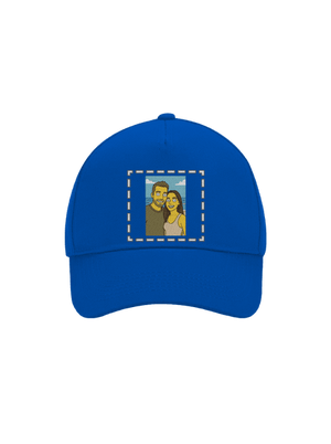 Simpsonovi z vlastní fotky kšiltovka baseballka Bright Royal