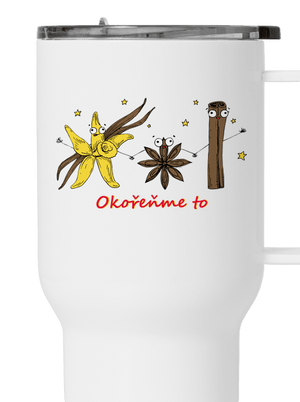 Okořeňme to termohrnek White