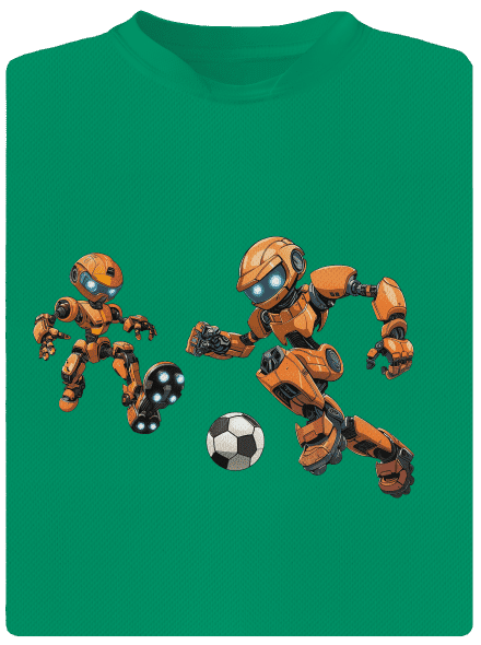 AI fotbal pánské sportovní tričko Kelly Green Mal