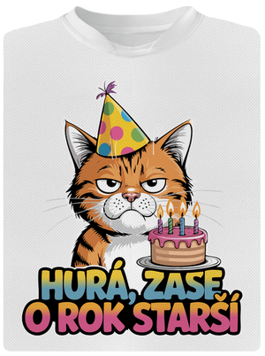 O rok starší dětské sportovní tričko White