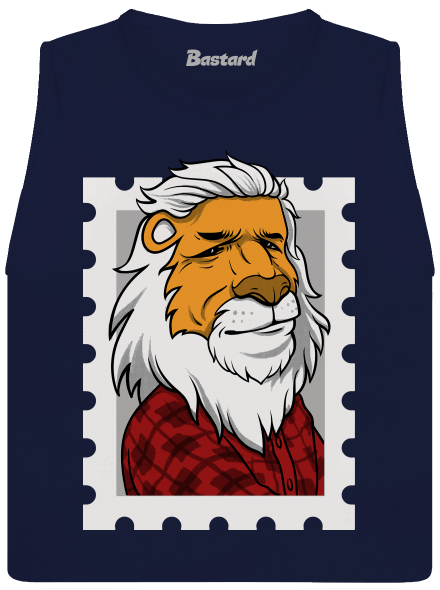 Můj prezident dámské tílko volné Navy