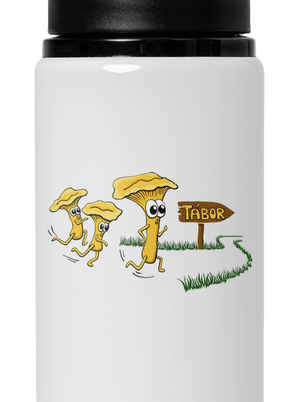 Běží lišky k Táboru lahev na vodu White