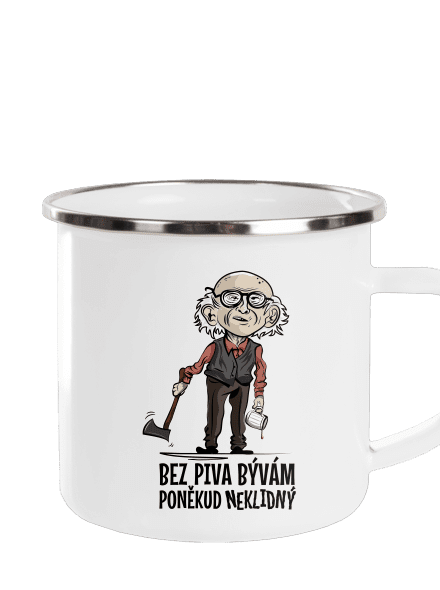 Neklidný bez piva plecháček White
