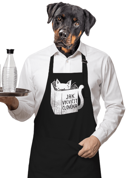 Povinná četba zástěra Black