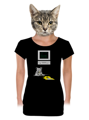 dámské tričko s lemem