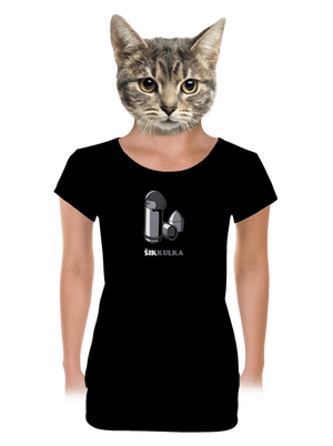 dámské tričko s lemem