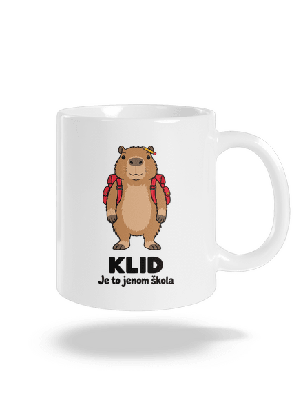 Je to jenom škola klasický hrnek White