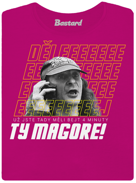 B18: Jiří Kára dámské tričko Fuchsia Red
