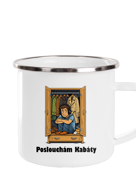 Poslouchám Kabáty plecháček White