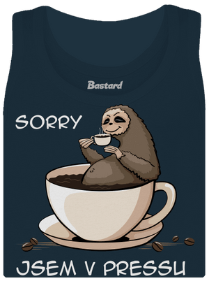 V pressu dámské tílko klasické Navy