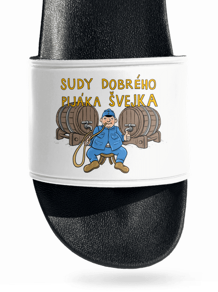 Sudy dobrého pijáka Švejka pantofle White