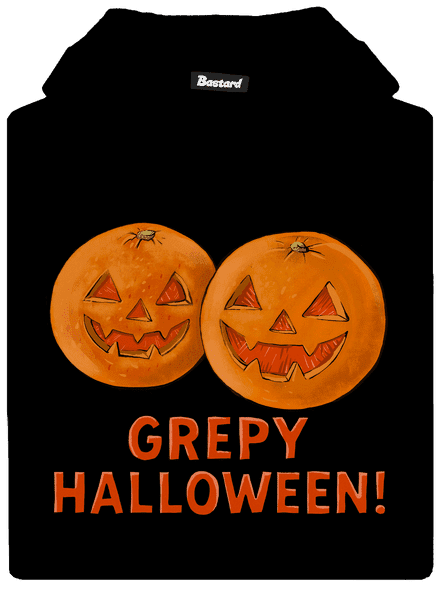 Grepy Halloween dětská mikina klokanka Black