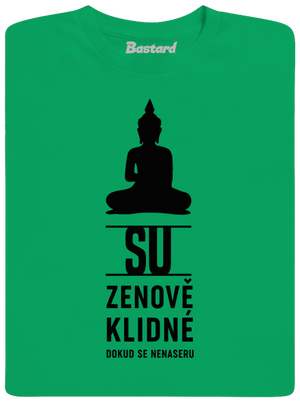 Su zenově klidné pánské tričko Kelly Green