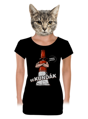 dámské tričko s lemem