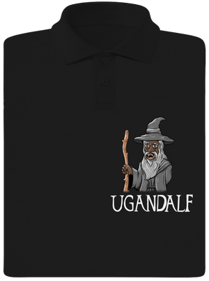 Ugandalf pánská polokošile Black