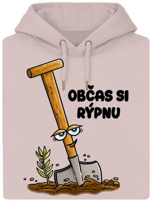 Občas si rýpnu unisex mikina premium Rose Chalk