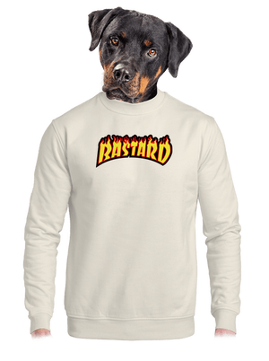 unisex mikina bez kapuce