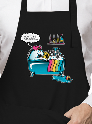 Jak se stát jednorožcem zástěra Black