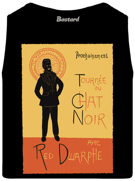 Le Chat Noir pánské tílko Black