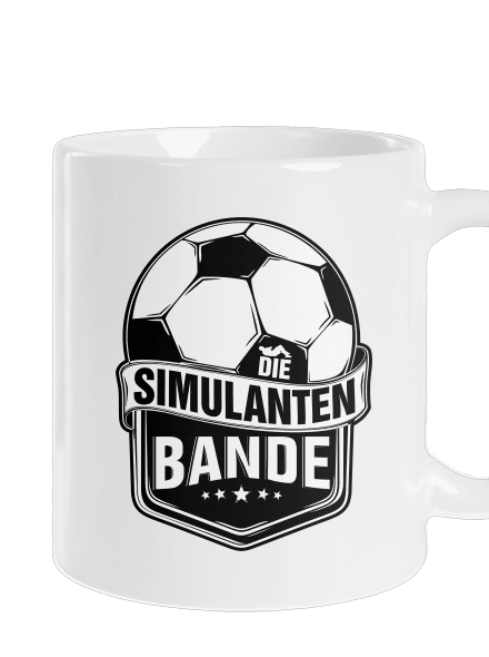 Simulanten bande klasický hrnek White