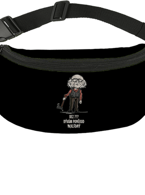 Neklidný - vlastní text ledvinka Black