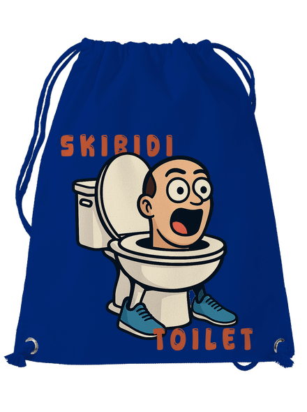 Skibidi Toilet vak Royal Blue Mal