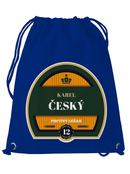 Pivní etiketa vak Royal Blue Mal