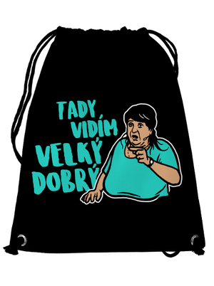 Velký dobrý vak Black
