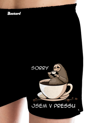 V pressu pánské trenky Black