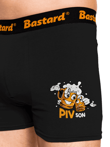 Pivson boxerky Black