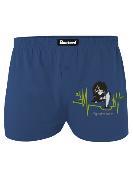 Boží zásah pánské trenky Blue