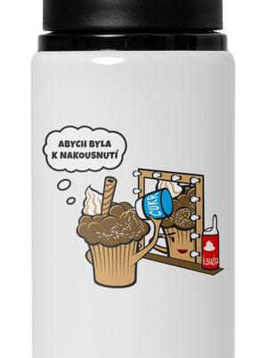 K nakousnutí lahev na vodu White