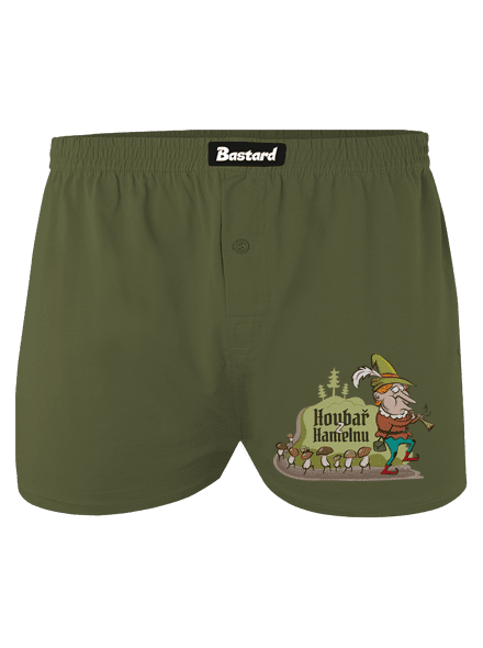 Houbař z Hamelnu pánské trenky Khaki