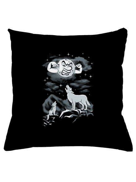 Vlčí árie polštář Black