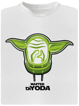 Mistr DiYoda dětské sportovní tričko White