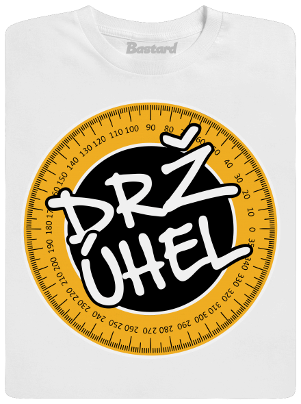 Drž úhel pánské tričko White