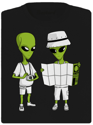 Mimozemšťané dámské sportovní tričko Black