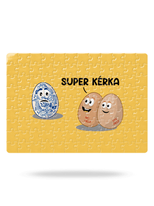 Super kérka puzzle White