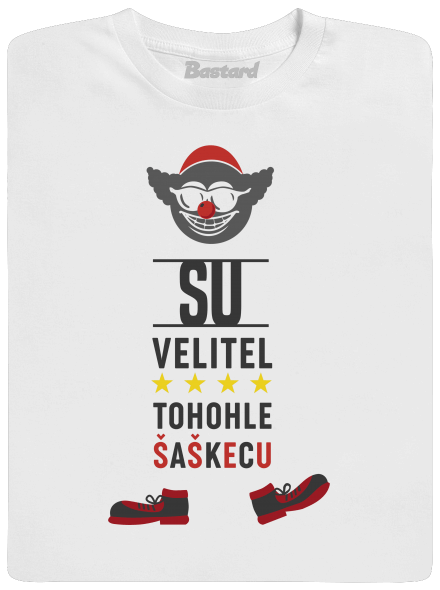 Velitel šaškecu dětské tričko White