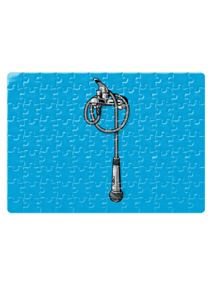 Ve sprše puzzle White