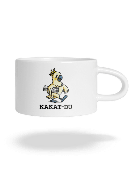 Kakat-du hrnek makronka White