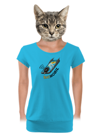 dámské tričko s lemem