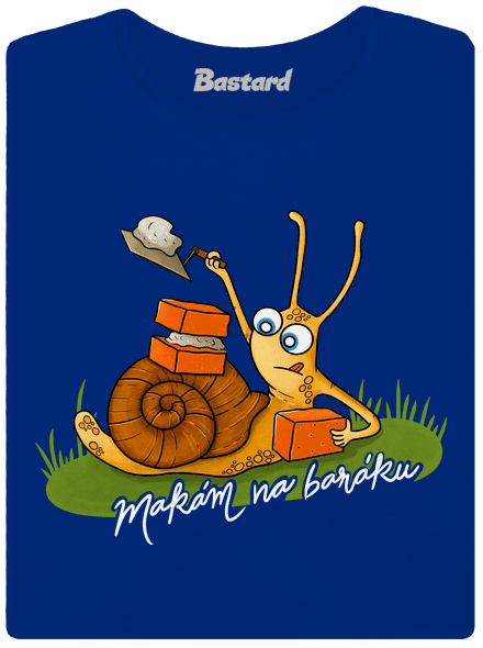 Makám na baráku dámské tričko Royal Blue Mal