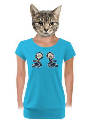 Polévka Gazpacho dámské tričko s lemem Blue Atol