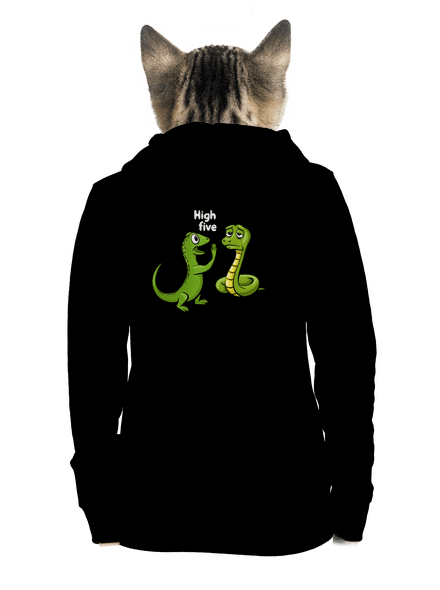 High Five dámská mikina na zip Black