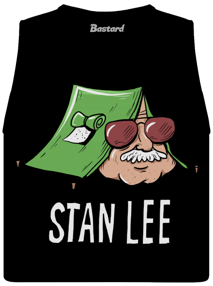 Stan Lee dámské tílko volné Black