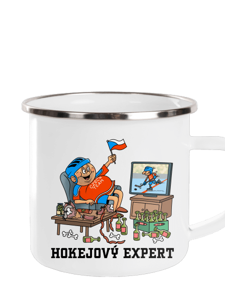 Hokejový expert plecháček White
