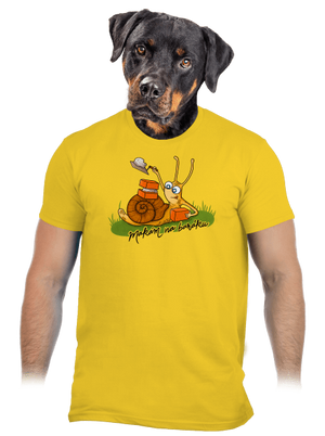 Makám na baráku pánské tričko Gold